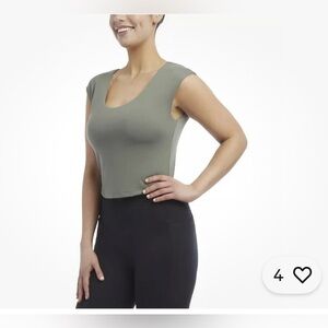 Jockey Women's Black Padded Tank Top